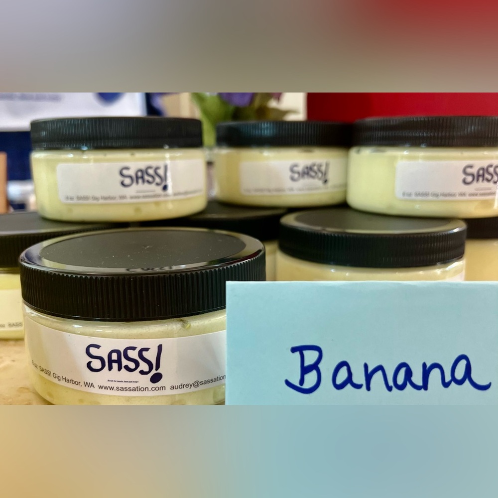 Banana Cream Hand/Face/Body scrub